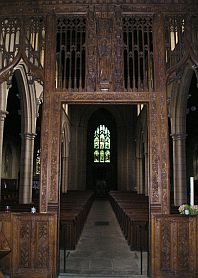 Marsden Parish Church Screen